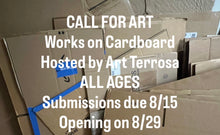 Load image into Gallery viewer, All Ages Group Show- Works on Cardboard
