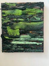 Load image into Gallery viewer, Green Lawn Chair- Repurposed